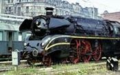 German Steam Locomotive class 18 314, coal-fired of the DR (Sound Decoder)