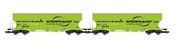 2-unit 4-axle Silo Wagon Set