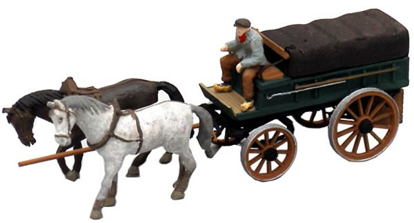 Artitec 10.278 - Farm wagen with tarp