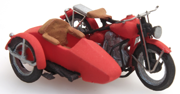 Artitec 10.286 - U.S. Motorcycle Liberator + sidecar