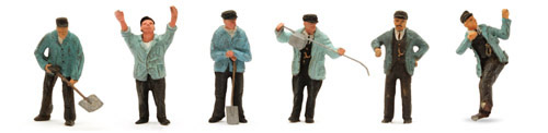 Artitec 10.306 - Steam Locomotive Personnel (6 Figures)