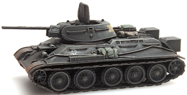 Artitec 1870009 - T34 - 76mm Gun Soviet Army + Beute German Wehrmacht (WWII)