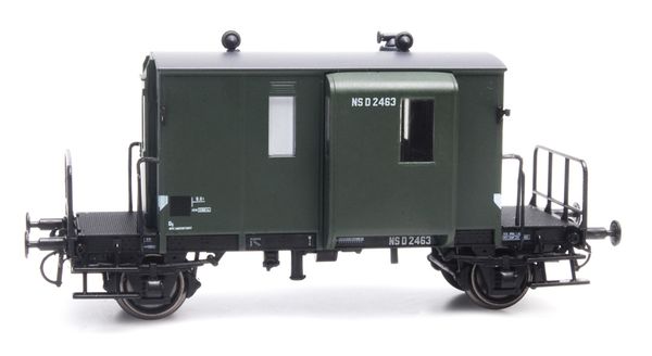 Artitec 20.214.07 - Dutch caboose, green, D2463, III