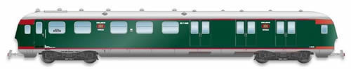 Artitec 20.277.01 - Dutch Mailvan PEC P 8506, green, silver roof, IIb