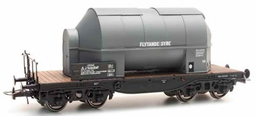 Artitec 20.280.02 - German Flat Car SSy 45 SJ 502031 P SP Oxygentank, III