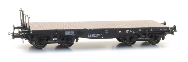 Artitec 20.283.08 - German Flat Car Gewölbter Träger DB Rimmp 700 687-7, Iva