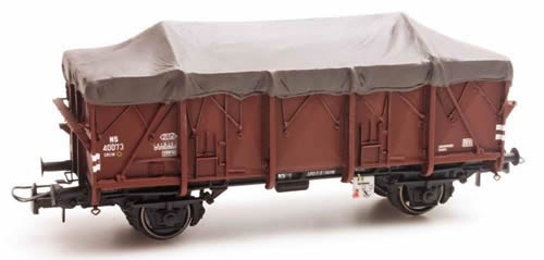 Artitec 20.302.03 - Dutch Open Wagon GTU GRUW 40073, brown, IIIb