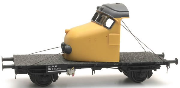 Artitec 20.316.04 - Dutch Flat Car NS 30-84 982 0 847-6 with front Hondekop
