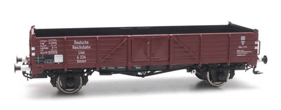 Artitec 20.331.02 - Open goods wagon Ommr 32 linz,DRB 4 224, Epoch || 