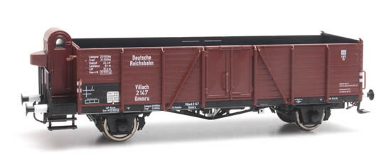 Artitec 20.336.02 - Open goods wagon Ommr u 33 Villach,DRB 2 147,Epoch II