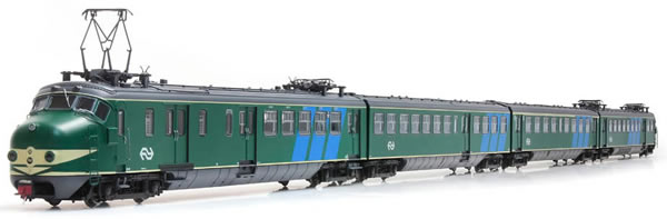Artitec 20.402.01 - Dutch Electric Locomotive Hondekop 4 nr 762, NS-logo, reclamebanen, A-sein, ATB