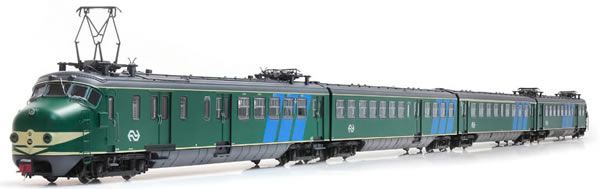Artitec 21.402.01 - Dutch Electric Locomotive Hondekop 4 nr 762, NS-logo, reclamebanen, A-sein, ATB