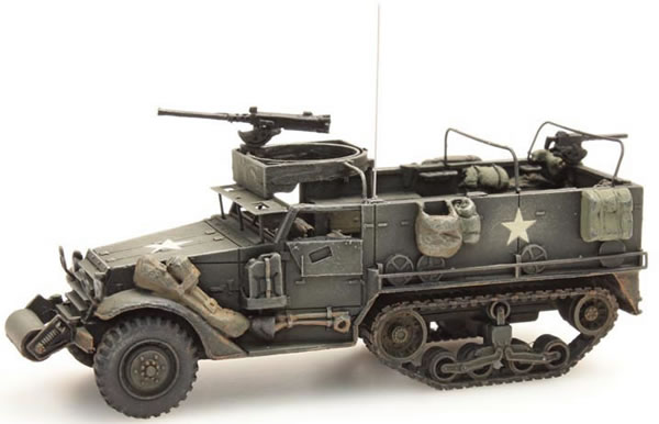 Artitec 387.115 - US Half Track M3A1 M2 MG   