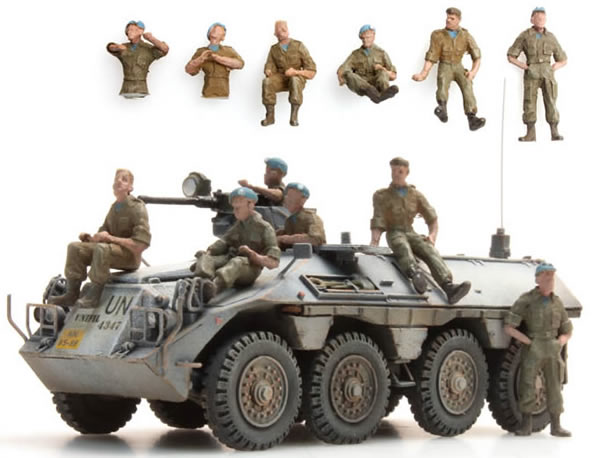 Artitec 387.163 - NL UNIFIL relaxing crew (6 fig) 