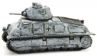 Artitec 387.69-WG - German Army captured Somua 1935 S, winter gray