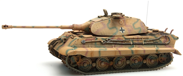 Artitec 387.75-CM - WM Tiger II w. Porsche and Zimmerit, Camo