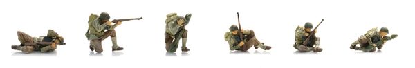 Artitec 5870131 - US D-day Infantry on beach (6x)