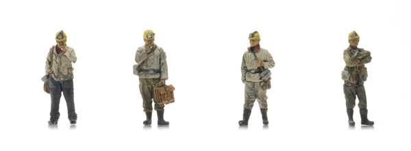 Artitec 5870150 - Miners at the end of the shift