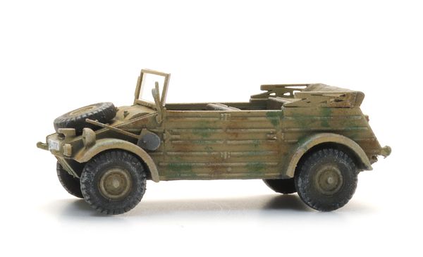 Artitec 6120017 - German WWII VW Typ 82 Kübelwagen Tarnung