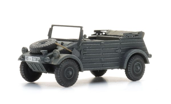 Artitec 6160112 - German WWII VW Typ 82 Kübelwagen grau