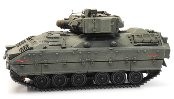 Artitec 6870264 - US M2 IFV Bradley Forest green train load