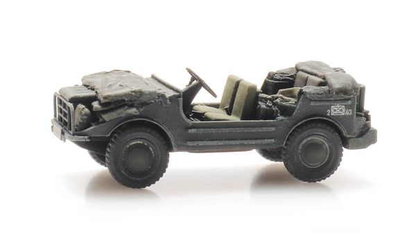 Artitec 6870445 - Post WWII German DKW Munga F91/4 battle ready