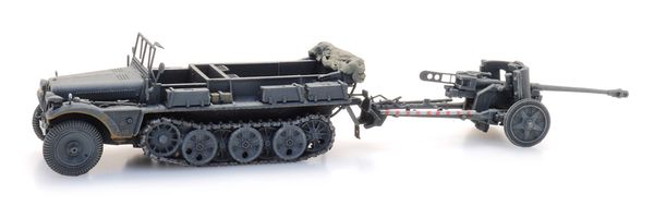 Artitec 6870488 - WM Sd.Kfz. 10 + PAK 38, grey