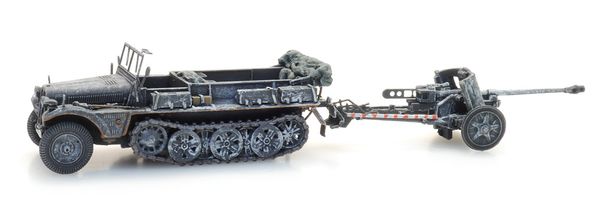 Artitec 6870489 - WM Sd.Kfz. 10 + PAK 38, Winter