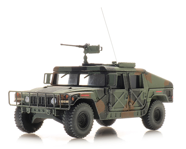 artitec 6870543 - US Humvee Camo Armored .50 MG TK/INF