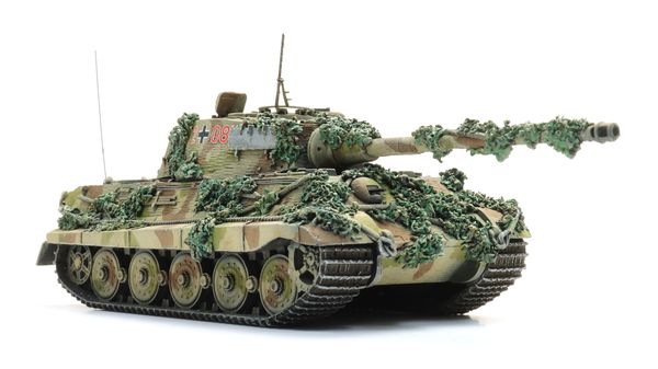 Artitec 6870652 - German WWII Tiger II Zim 3-tone Camo battle ready, s.Pz.Abt.506