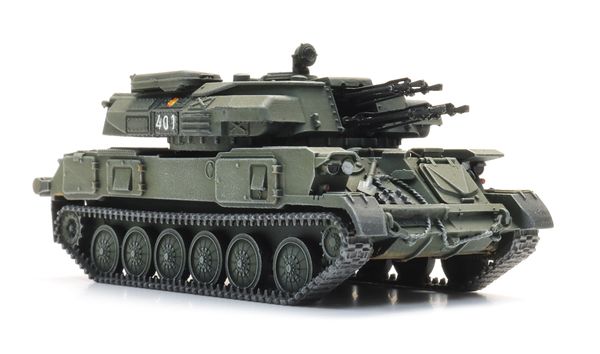 Artitec 6870726 - DDR ZSU 23-4 Shilka Light Anti-Aircraft System Train Load