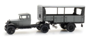 Ford Model AA semi-trailer grey