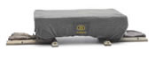 Cargo: Shipping crate under tarpaulin NMBS