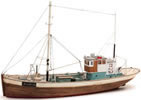 Norwegean fishingboat FRAMTID I (waterline)