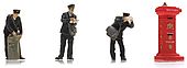 Dutch postmen (3x)