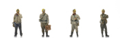 Miners at the end of the shift