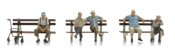 Old geezers on the bench