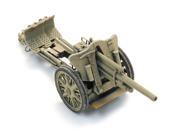 German WWII 10,5cm Light Howitzer 18 Africa