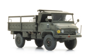 BE Unimog 404s bakwagen open groen
