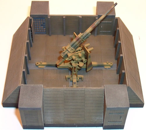 Artmaster 180085 - Wooden anti-aircraft gun position (w/o anti-aircraft gun) 