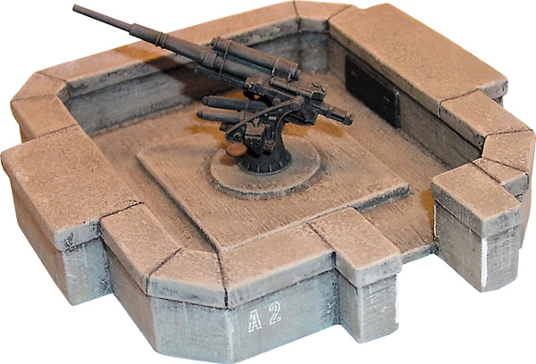 Artmaster 80009 - 88mm heavy anti-aircraft position (w/o anti-aircraft gun)