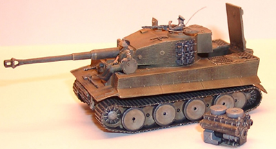 Artmaster 80077 - TIGER (late version) w/ anti-magnetic-mine coating
