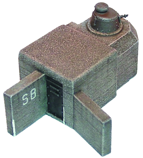 Artmaster 80315 - Tobruk bunker w/ Renault FT 17 tank turret