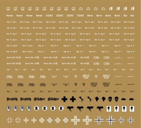 Artmaster 85021 - Armoured trains 1 (dry transfer) 