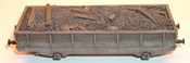 Deflection railroad car
