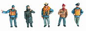 Set of figures, seamen II (5 figures)