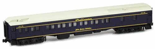 AZL 71009-2 - 12-1 Pullman Sleeper John James Audubon L&N Blue