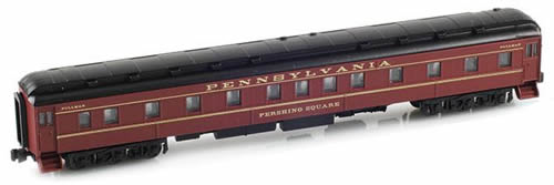 AZL 71303-3 - 6-3 Pullman Sleeper PRR Tuscan Red - Pershing Square