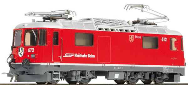Bemo 1258163 - Swiss Electric Locomotive Ge 4/4 II 612 Thusis  of the RHB
