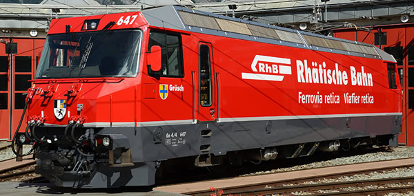 Bemo 1259167 - Swiss Electric Locomotive Ge 4/4 III of the RhB